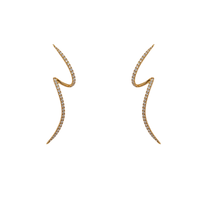 Krebber Ohrhänger - 258-118 - Roségold - Diamanten - Ohrschmuck für Damen