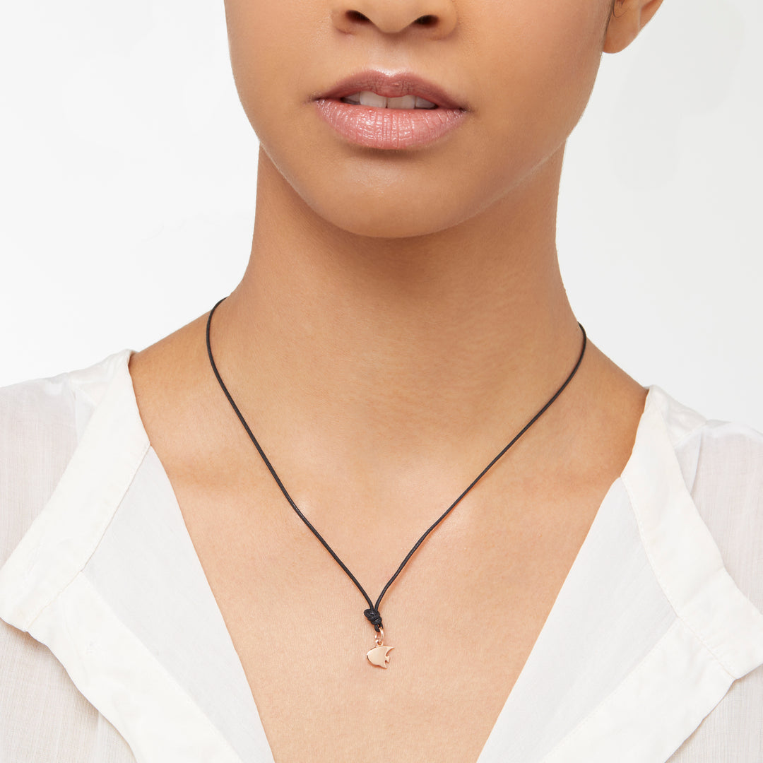 Dodo Anhänger Engelsfisch  – DMB4005_ANGES_0009R – Roségold  - Anhänger Damen bei Juwelier Krebber