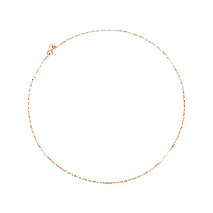 Dodo Halskette - Essentials Roségold mit 50 cm Länge