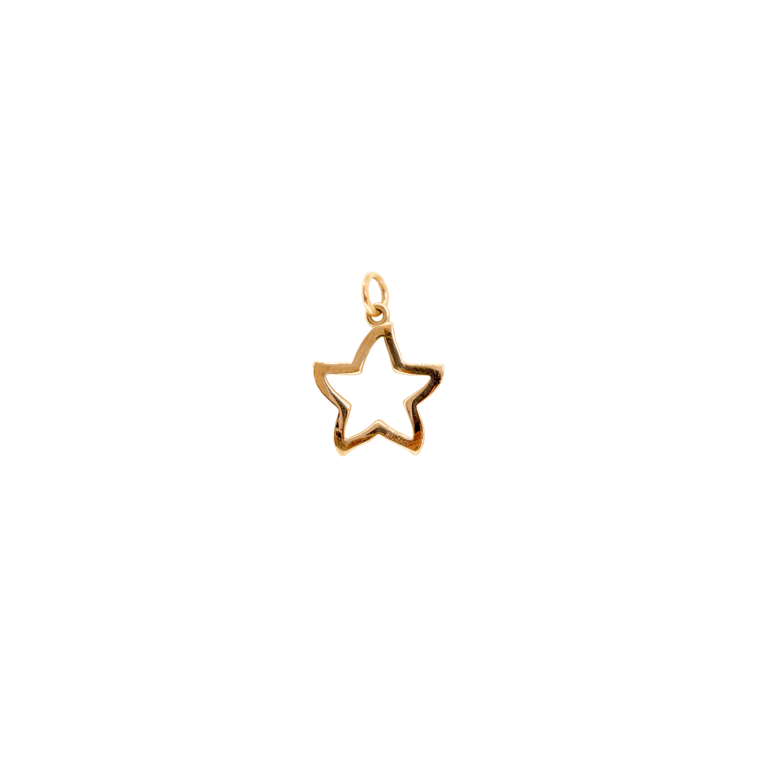 Dodo Silhuetten Charm Stern DMSTT/9 aus Roségold.