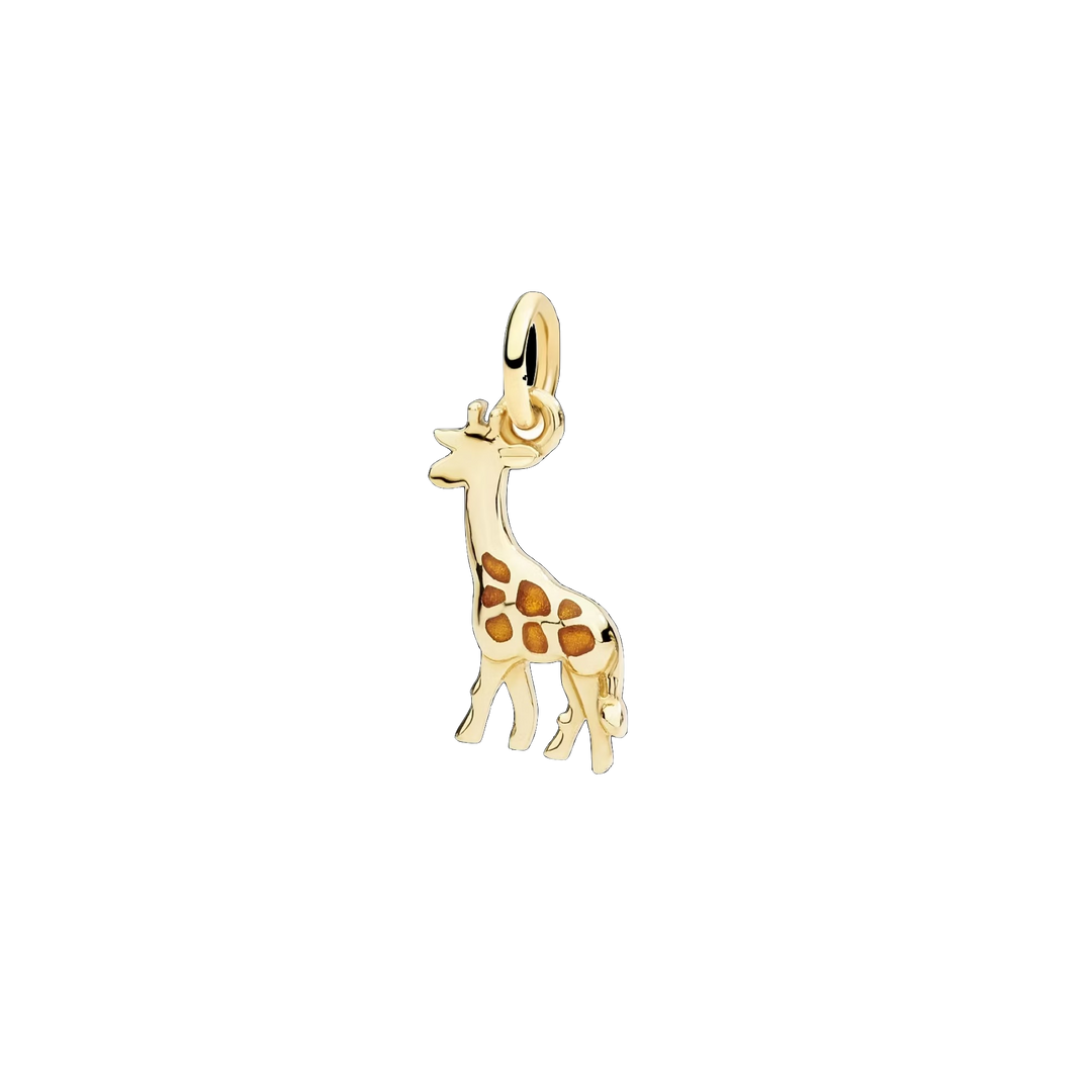 DoDo - Anhänger - Giraffe -&amp;nbsp; DMC6018_GIRAF_GI09G - Gelbgold - Charm