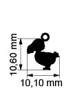 Dodo Anhänger - Junior Roségold