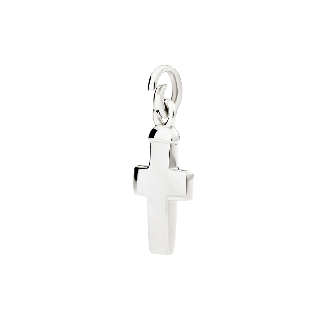 Dodo Maxi Charm Kreuz DMC6007-CROSS-000AG in Silber.