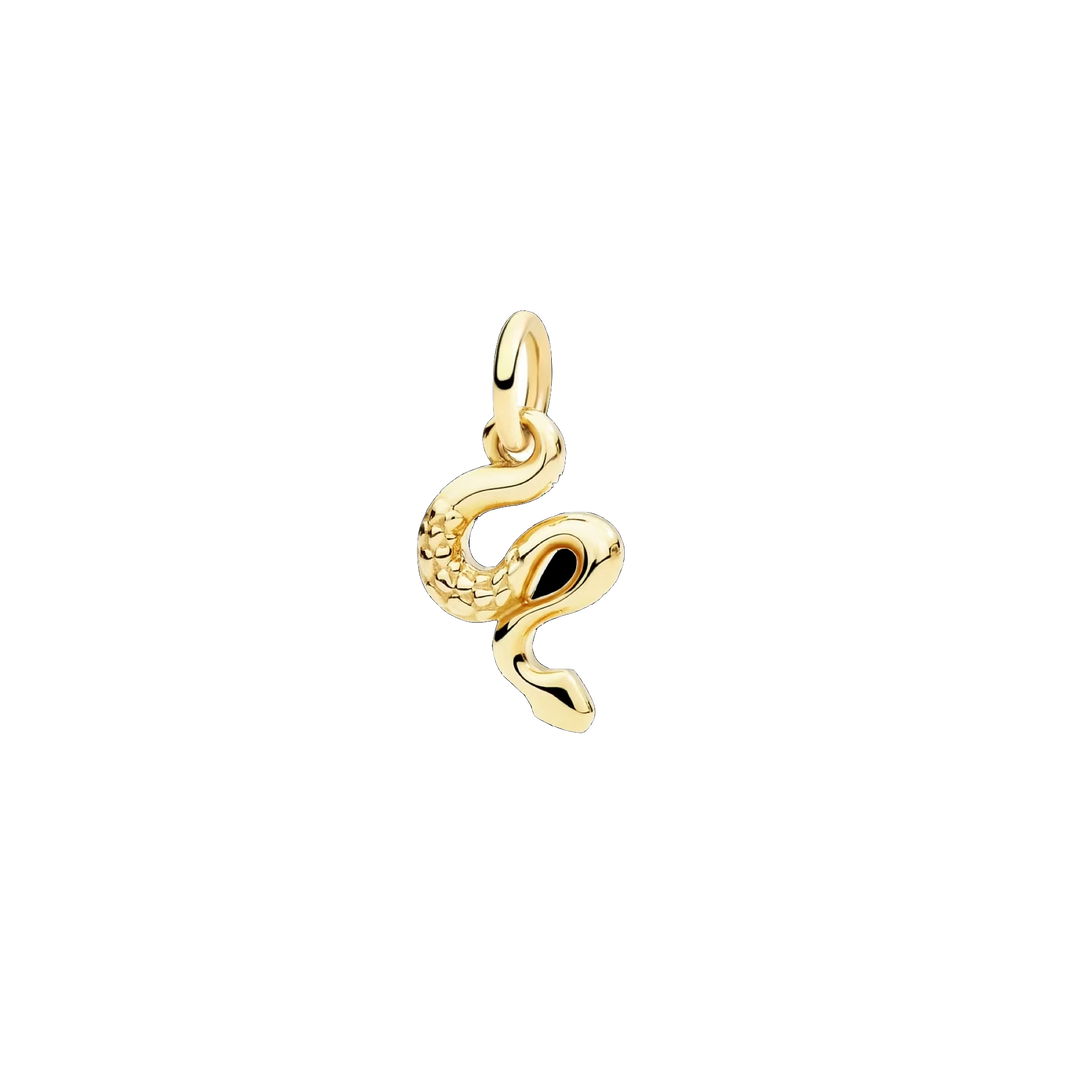 Dodo Charm Anhänger Schlange DMC6014-SNAKE-0009G aus Gelbgold