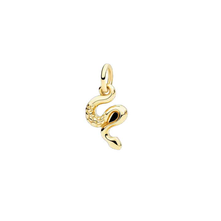 Dodo Charm Anhänger Schlange DMC6014-SNAKE-0009G aus Gelbgold