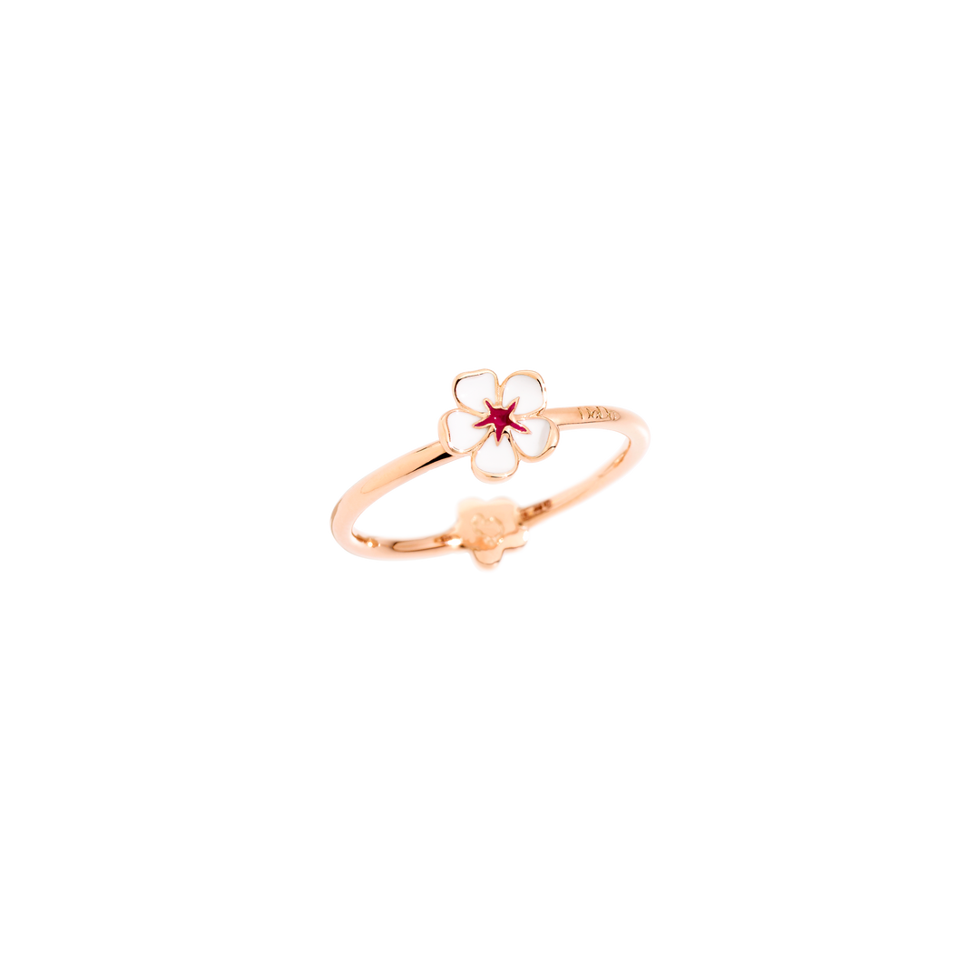 Dodo Ring weiße Kirschblüte bei Juwelier Krebber DAB9002_FLOWE_EBI9R