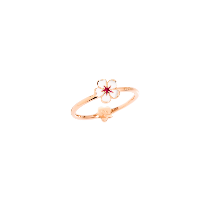 Dodo Ring weiße Kirschblüte bei Juwelier Krebber DAB9002_FLOWE_EBI9R