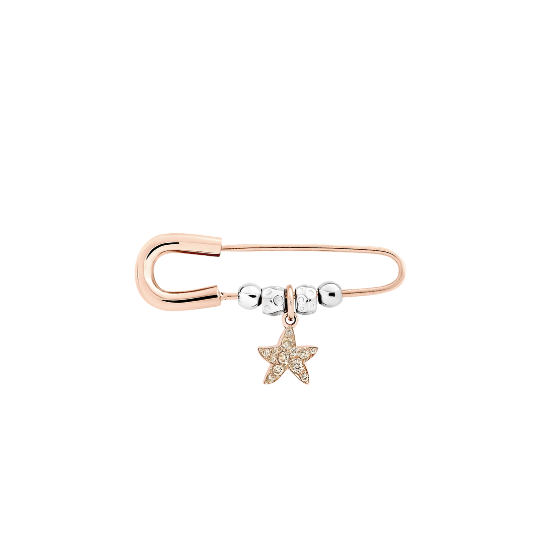 Dodo - Accessoires - Sicherheitsnadel - DSC4000_PINSS_000AG - Silber - 9 Karat Rosévergoldet