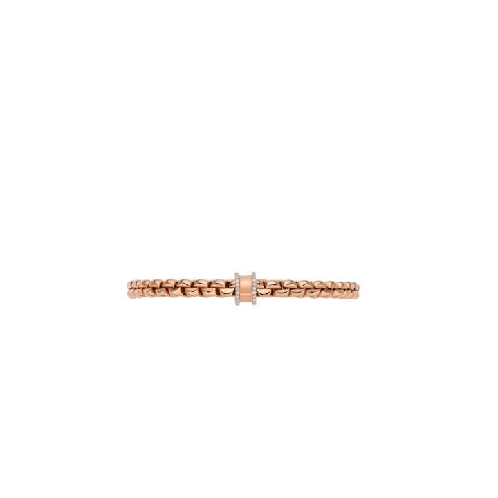 Fope Eka Armband 72810BX_BB_R_XRX aus Roségold und weißen Diamanten