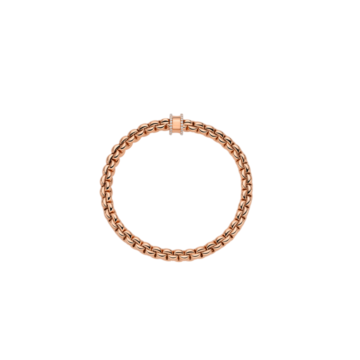 Fope Eka Armband 72810BX_BB_R_XRX aus Roségold und weißen Diamanten