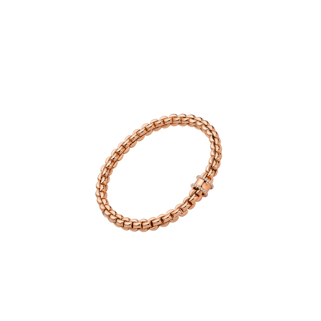 Fope Eka Armband 72810BX_BB_R_XRX aus Roségold und weißen Diamanten
