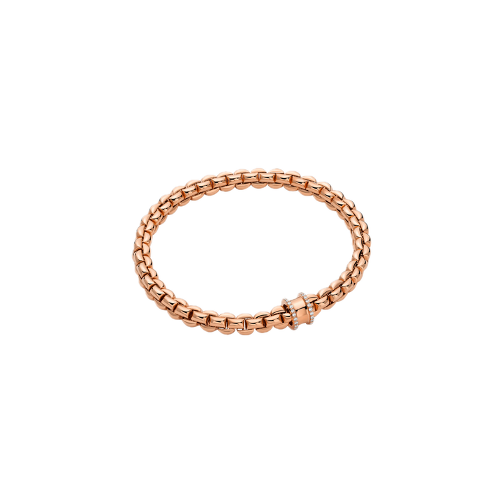 Fope Eka Armband 72810BX_BB_R_XRX aus Roségold und weißen Diamanten
