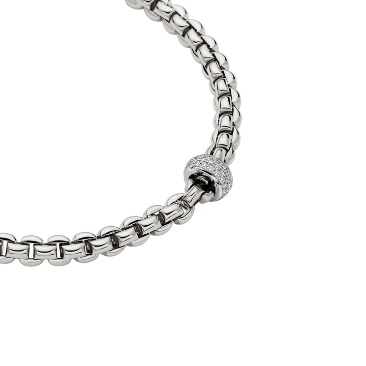 FOPE Eka Kette – 72110CX_PB_R_XBX – Weißgold – Diamanten- Halskette für Damen bei Juwelier Krebber