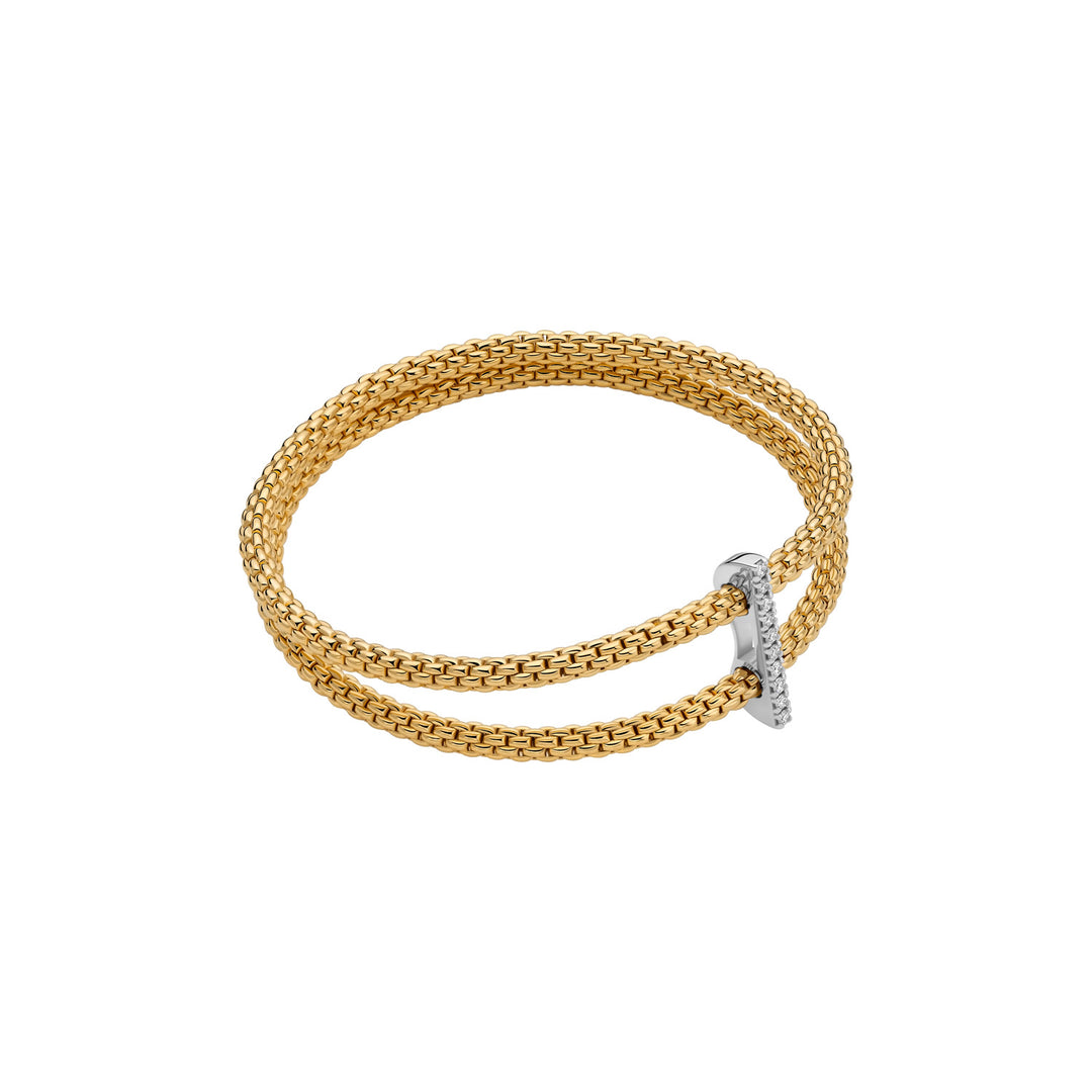 FOPE Prima Armband – 74008BX_BB_G_XBX – Gelbgold – Diamanten - Armband für Damen