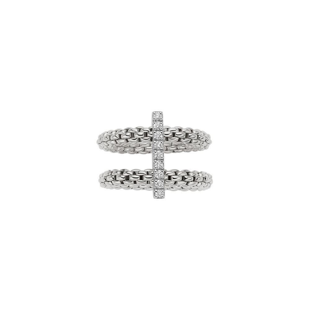 FOPE - Ring - Flex'it Prima - 74008AX_BB_B_XBX- Weißgold - Diamanten - Damenring bei Juwelier Krebber