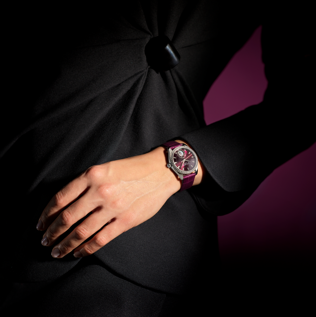 Glashütte Original - Serenade Luna - 1-35-14-10-12-04 – Automatikwerk – lila - 32,5 mm - Damenuhr Neuheit 2026 