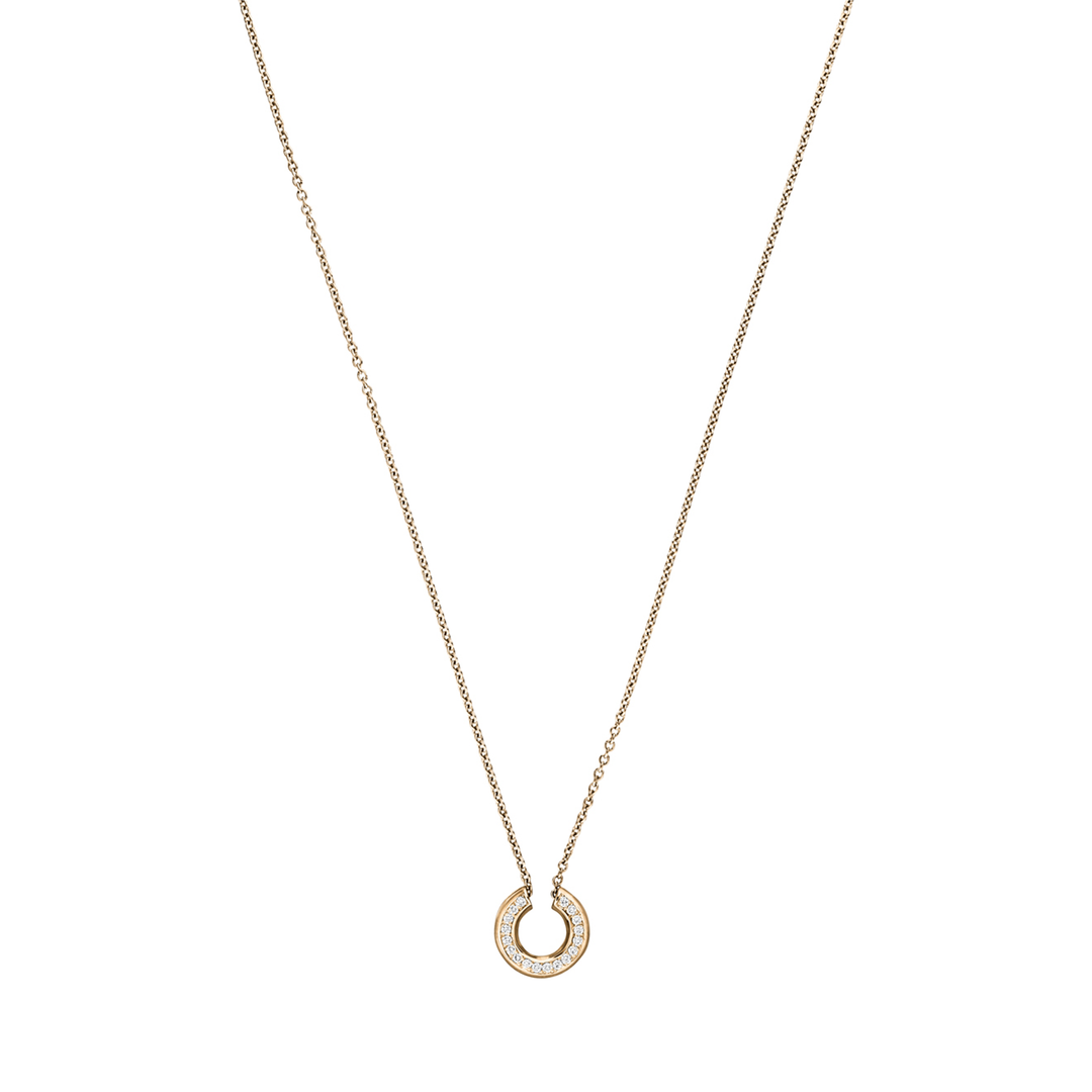 Henrich & Denzel - Halskette Mikado Soft – R5707.4000 – Roségold – Diamanten - Halskette für Damen