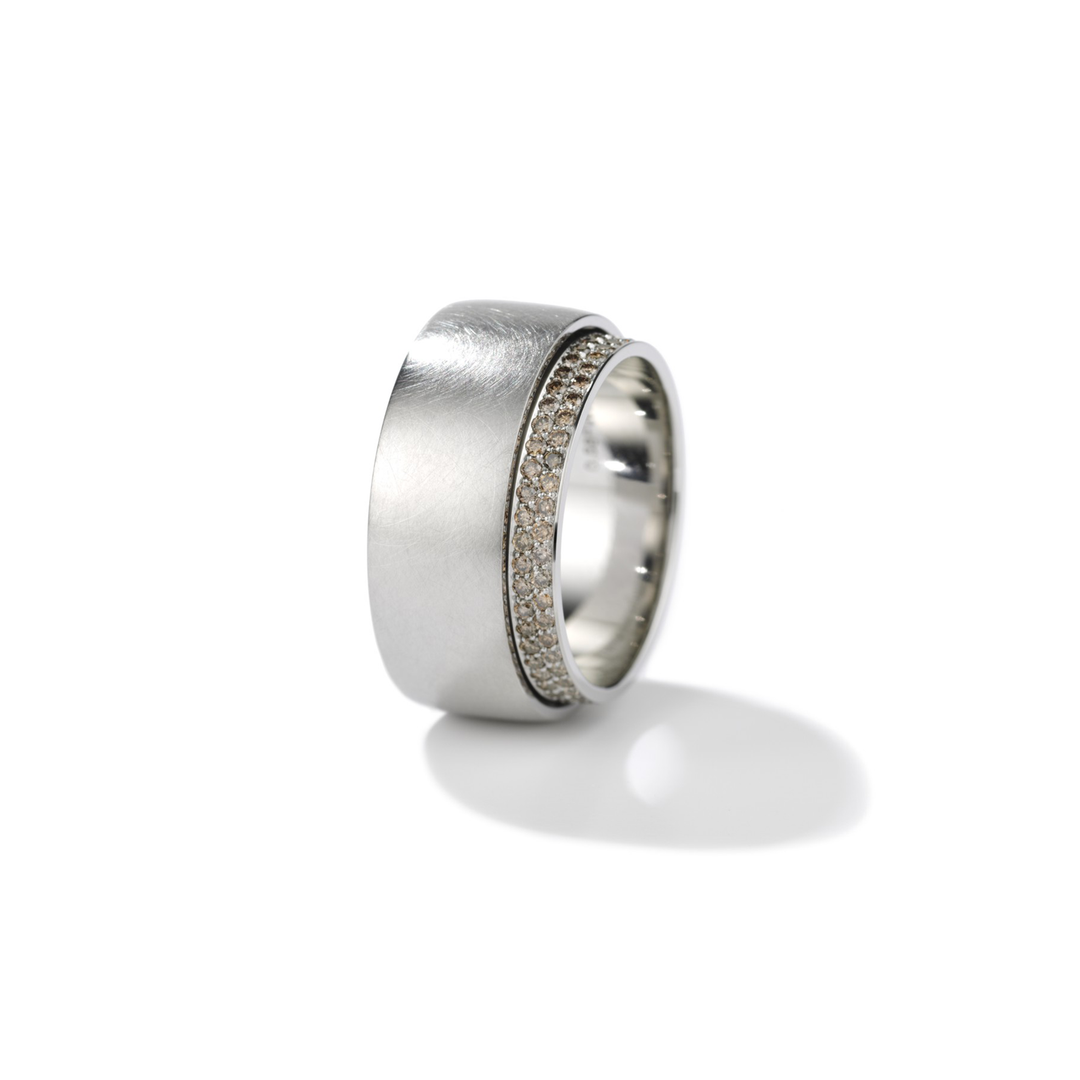 Henrich & Denzel - Ring Tenda – P5963.01/167 – Platin – Diamanten - Ring für Damen
