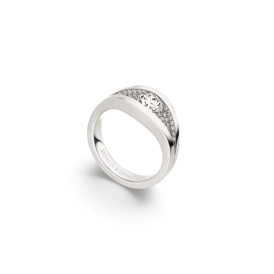 Henrich & Denzel - Ring Tensio – P7502.07000 – Platin – Diamanten - Ring für Damen bei Juwelier Krebber