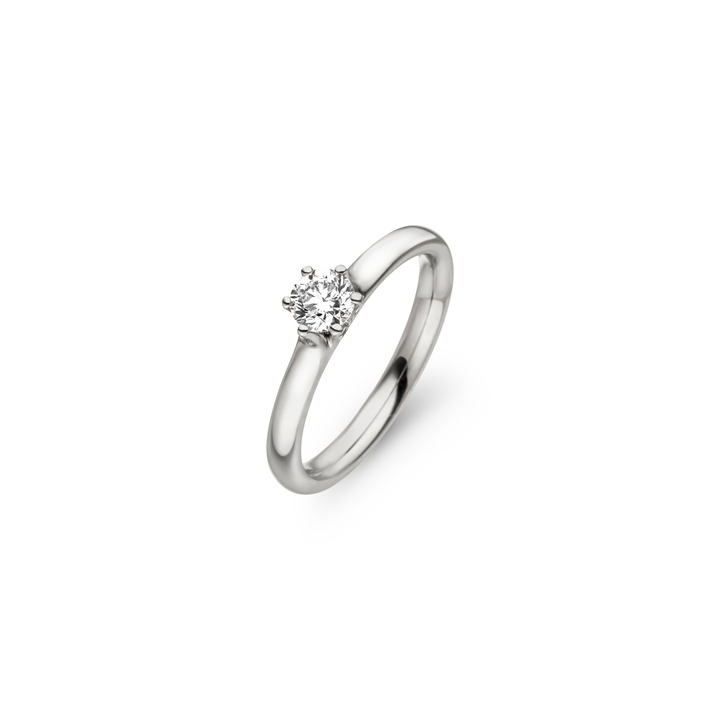 Henrich & Denzel - Diva Verlobungsring – Platin – Diamant - Verlobungsring für Damen mit einem Diamanten 0,50 ct.