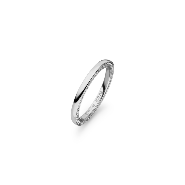 Henrich & Denzel - Vorsteckring. Edler Begleiter – PB004.15000 – Platin – Diamanten - Beisteckring für Damen bei Juwelier Krebber