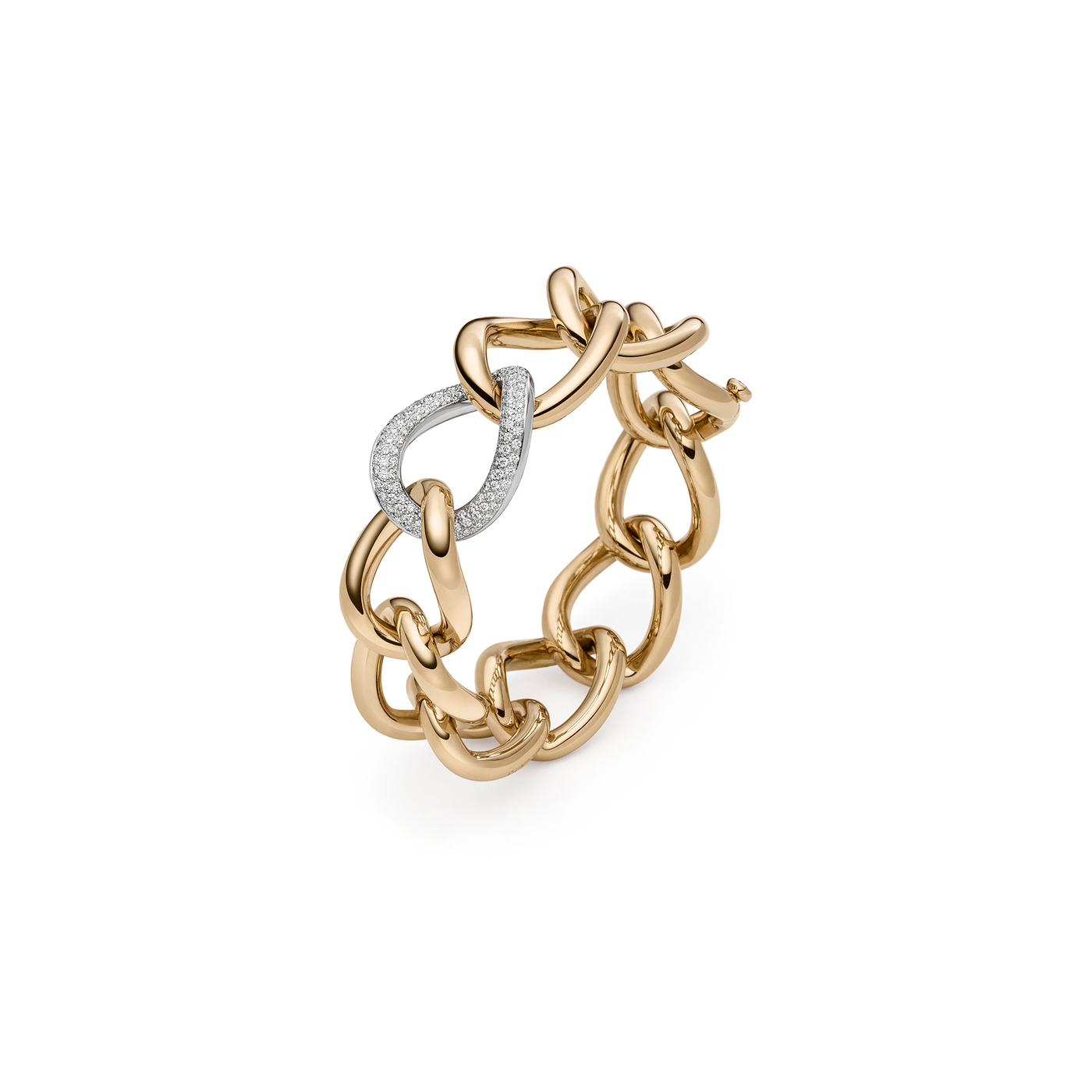 Armband für Damen von IsabelleFa aus der Grace-Kollektion mit der Referenz 60024-21BMO-ROS aus Roségold mit Diamanten 