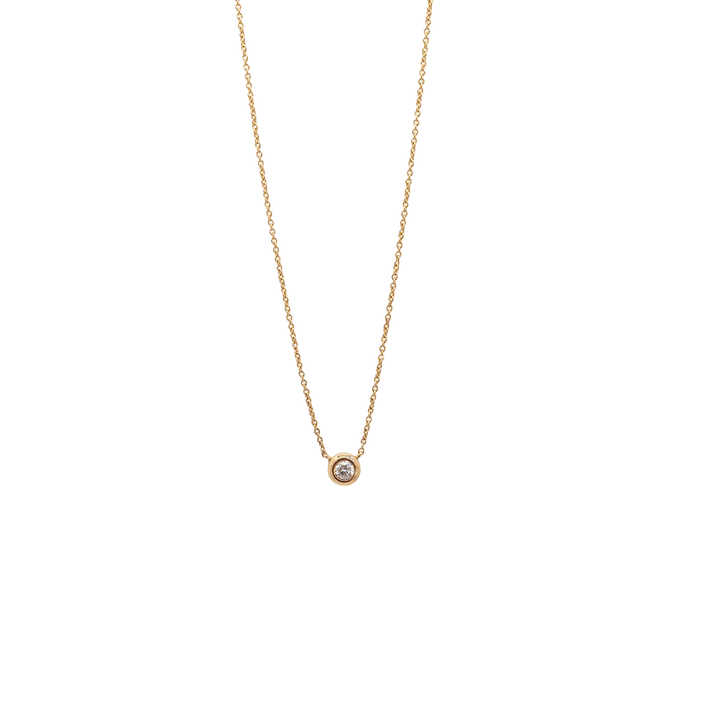 Krebber - Halskette&nbsp; – 370-XN1956 – Roségold – Diamant - Halskette für Damen