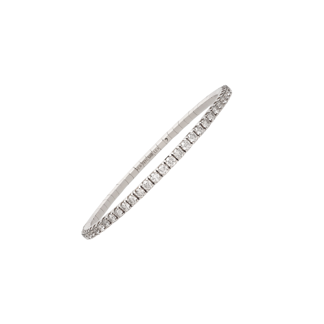 Tennisarmband - BTE10BOB - Weißgold - Diamanten - Armband für Damen
