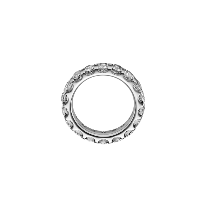 Leo Wittwer - Candlelight Memoire Ring – 11-0947071-4030 – Weißgold – Diamanten - Memoire Ringe für Damen bei Juwelier Krebber in Mönchengladbach