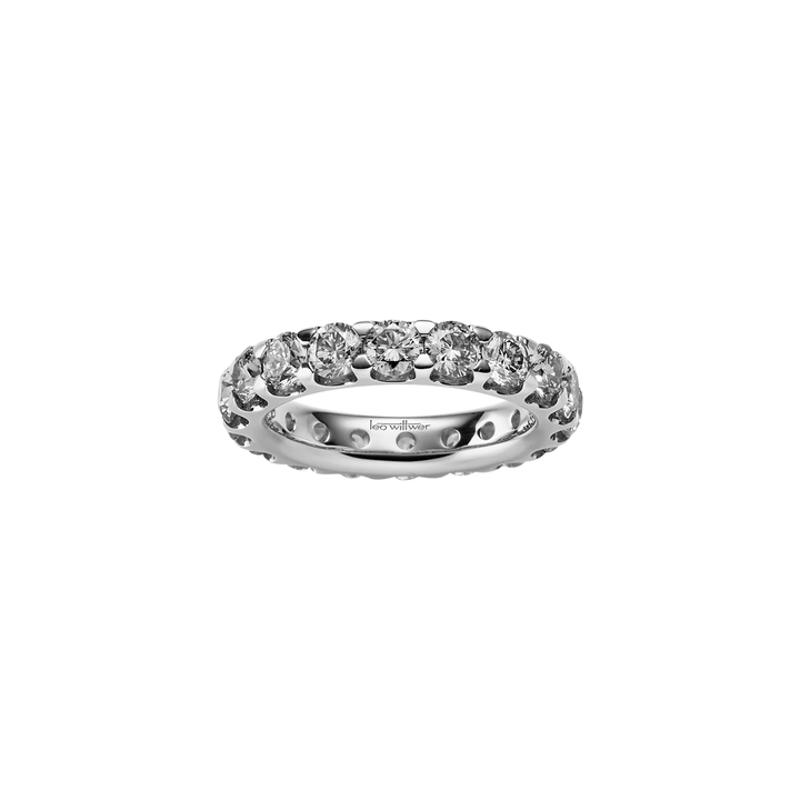 Leo Wittwer - Candlelight Memoire Ring – 11-0947071-4030 – Weißgold – Diamanten - Memoire Ringe für Damen