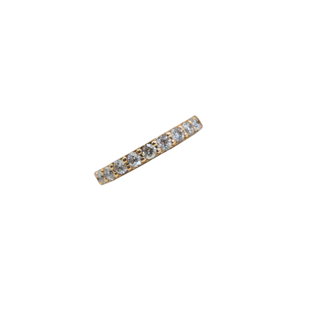Leo Wittwer Memoire Ring 11-0809273-1001 aus Roségold und neun Diamanten