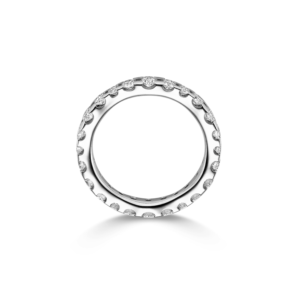 Leo Wittwer - Candlelight Wave Ring – 11-1036471-1000 – Weißgold – Diamanten - Ringe für Damen bei Juwlier Krebber in Mönchengladbach