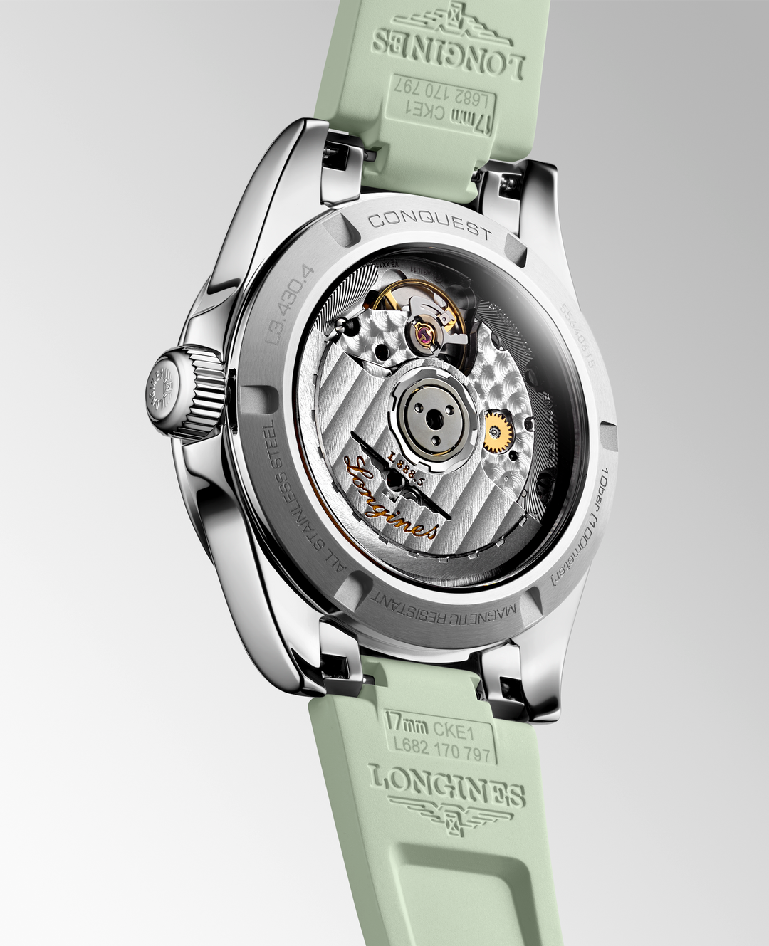 Longines Conquest mit der Referenz L3.430.4.02.9 aus Edelstahl