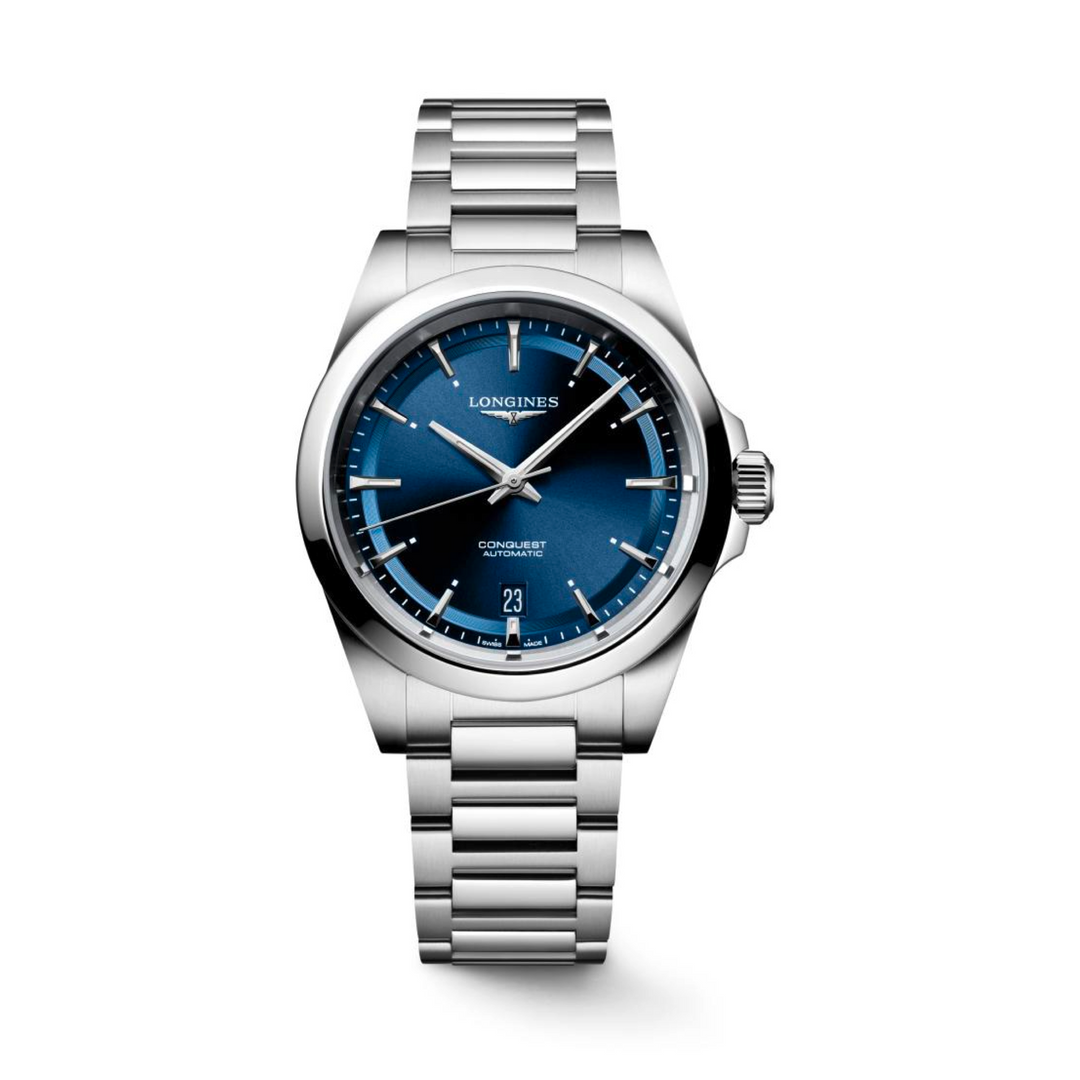 Longines Conquest – L3.720.4.92.6 - Automatikwerk – blau - 38 mm - Herren- und Damenuhr