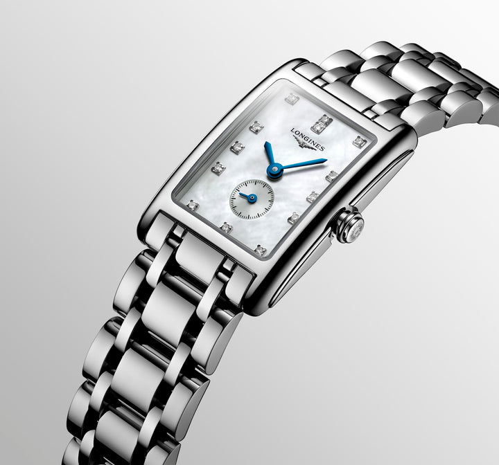 Longines - DolceVita - L5.255.4.87.6 – Quarzwerk – silber - 20,8 mm x 32 mm - Damenuhr
