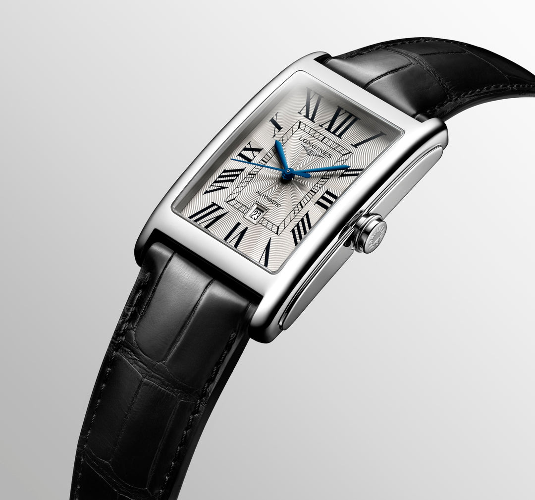 Longines - DolceVita - L5.767.4.71.0 – Automatikwerk – silber, schwarz - 28,20 mm x 47,00 mm - Herrenuhr in Mönchengladbahc kaufen