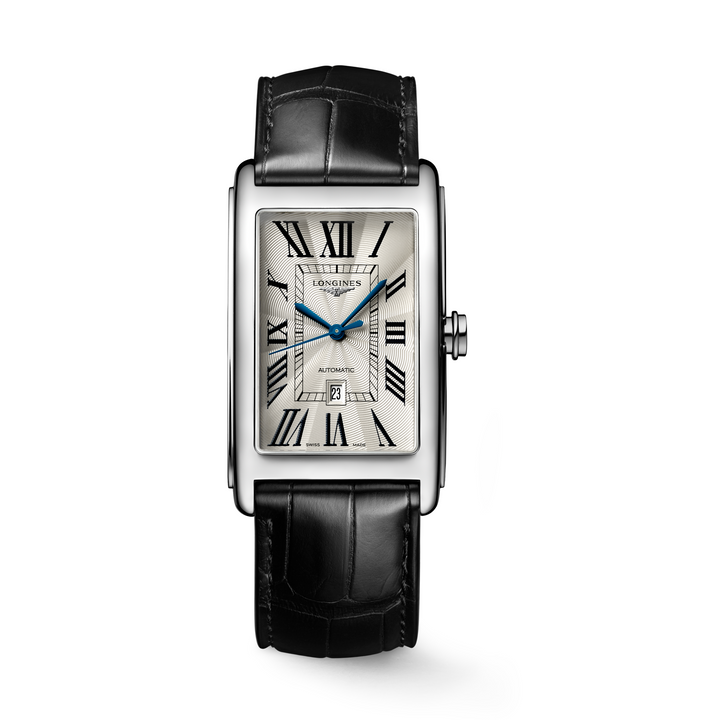 Longines - DolceVita - L5.767.4.71.0 – Automatikwerk – silber, schwarz - 28,20 mm x 47,00 mm - Herrenuhr