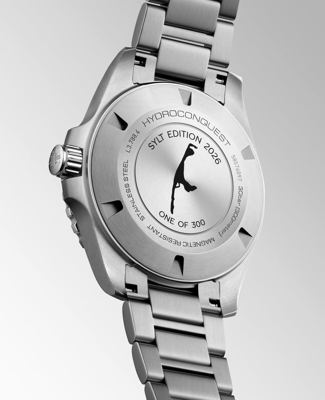 Longines - HydroConquest Sylt Limited Edition - L3.788.4.19.6 – Automatikwerk – weiß, blau - 42 mm - Herrenuhr bei Juwelier Krebber