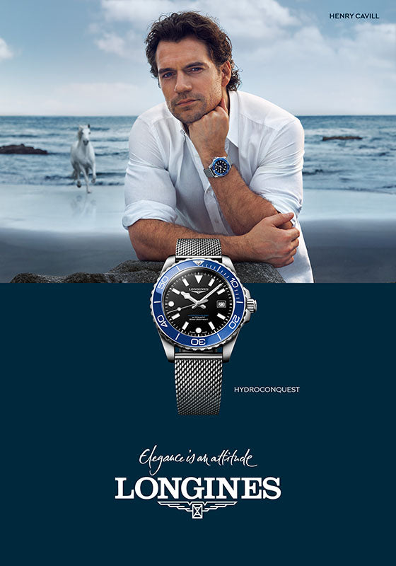 Longines HydroConquest bei Juwelier Krebber in Mönchengladbach - Henry Calvill