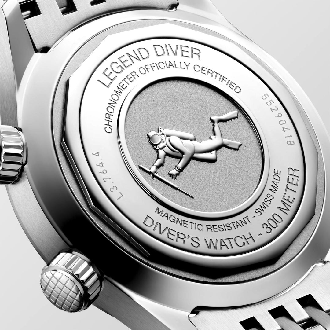 Longines Legend Diver Watch mit der Referenz L3.764.4.50.6 Taucheruhr