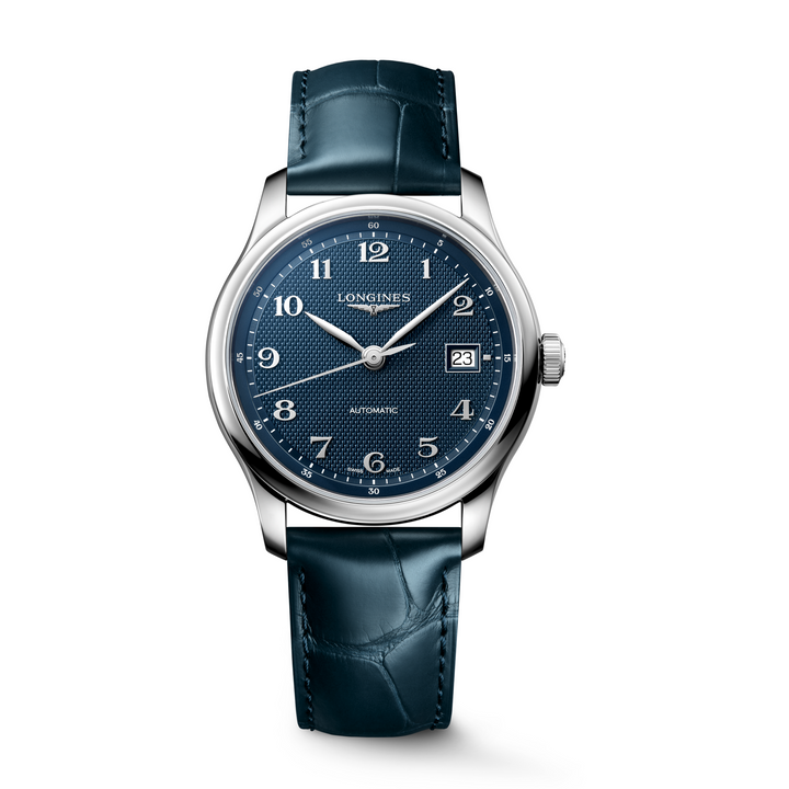 Longines - Master Collection - L2.949.4.93.2 – Automatikwerk – blau - 39 mm - Herrenuhr