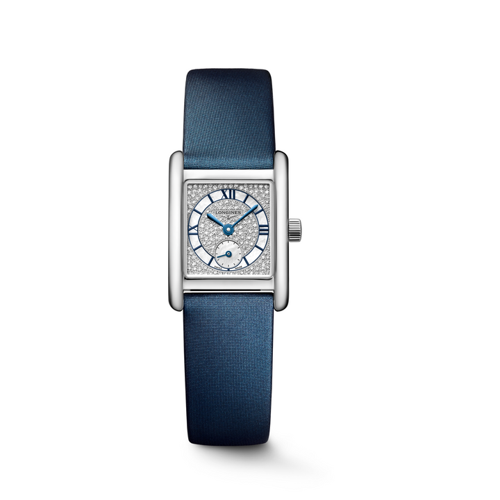 Longines - Mini DolceVita - L5.200.4.87.2 – Quarzwerk – weiß - 21,5 mm x 29 mm - Damenuhr