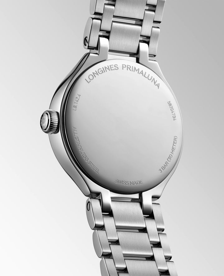 Longines - PrimaLuna - L8.142.4.97.6 – Quarzwerk – türkis - 30 mm - Damenuhr in Mönchengladbach kaufen