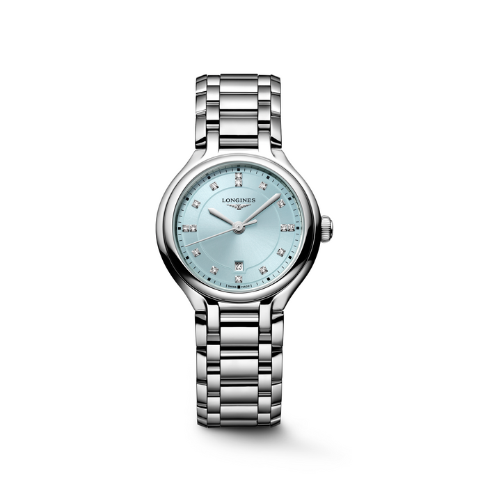 Longines - PrimaLuna - L8.142.4.97.6 – Quarzwerk – türkis - 30 mm - Damenuhr