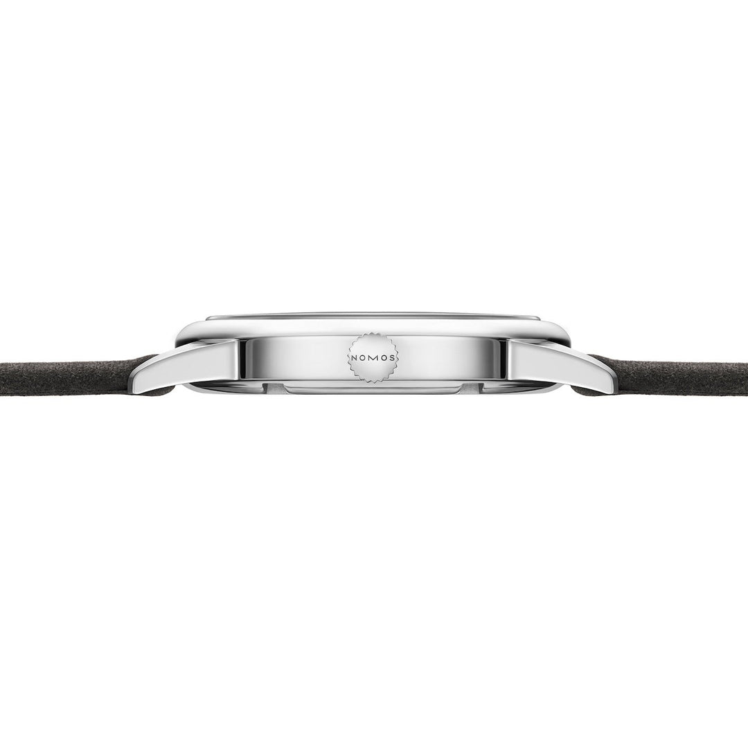 NOMOS Glashütte - Club Campus all olive - 739.GB – Handaufzugswerk – olivgrün - 38,5 mm - Herren- und Damenuhr in Edelstahl