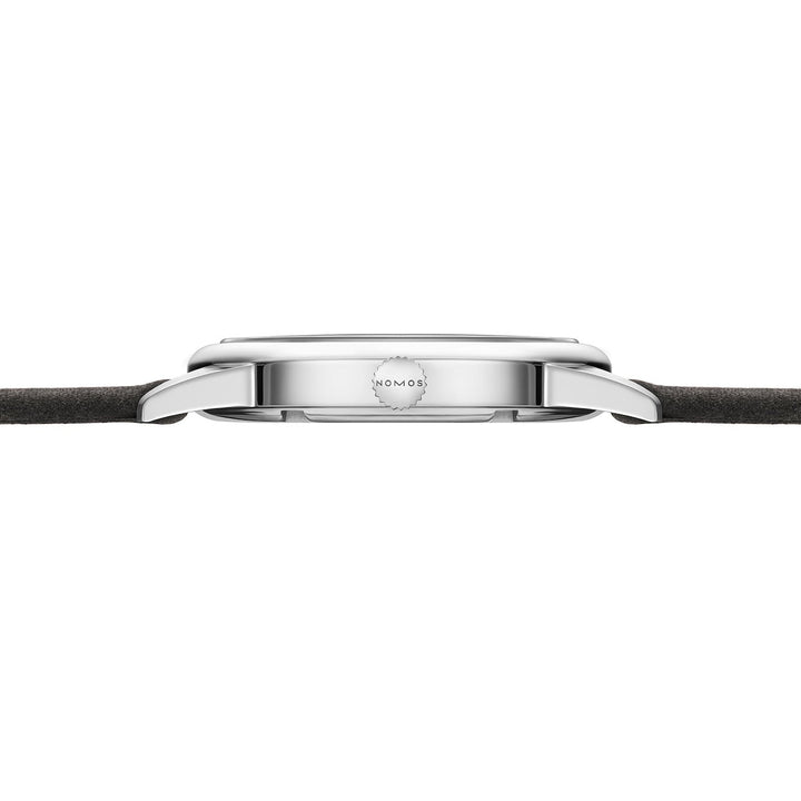 NOMOS Glashütte - Club Campus all olive - 739.GB – Handaufzugswerk – olivgrün - 38,5 mm - Herren- und Damenuhr in Edelstahl