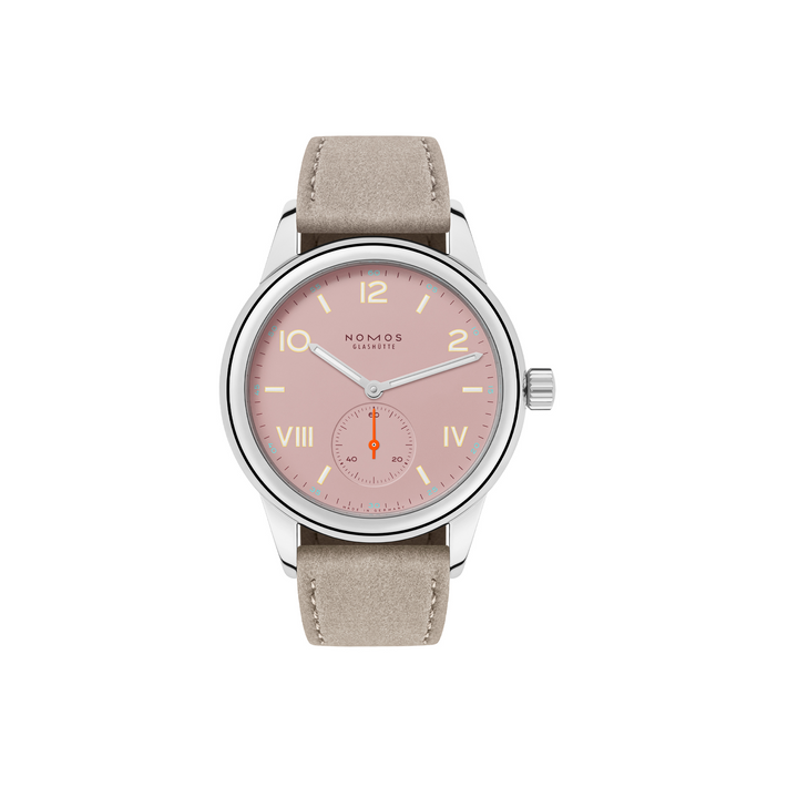 NOMOS Glashütte - Club Campus full rose - 706.GB – Handaufzugswerk – rosa - 36 mm - Damenuhr