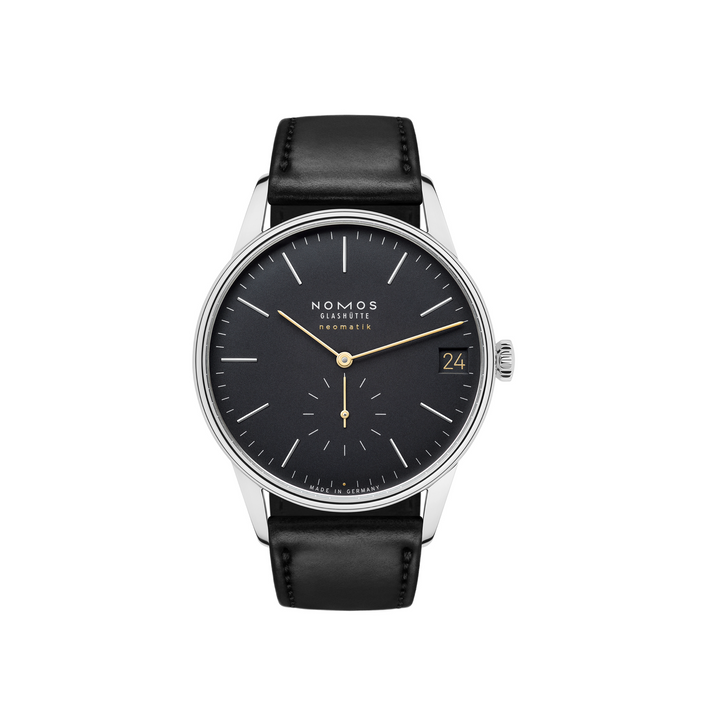 NOMOS Glashütte - Orion neomatik 41 Datum new black mit der Referenz 366