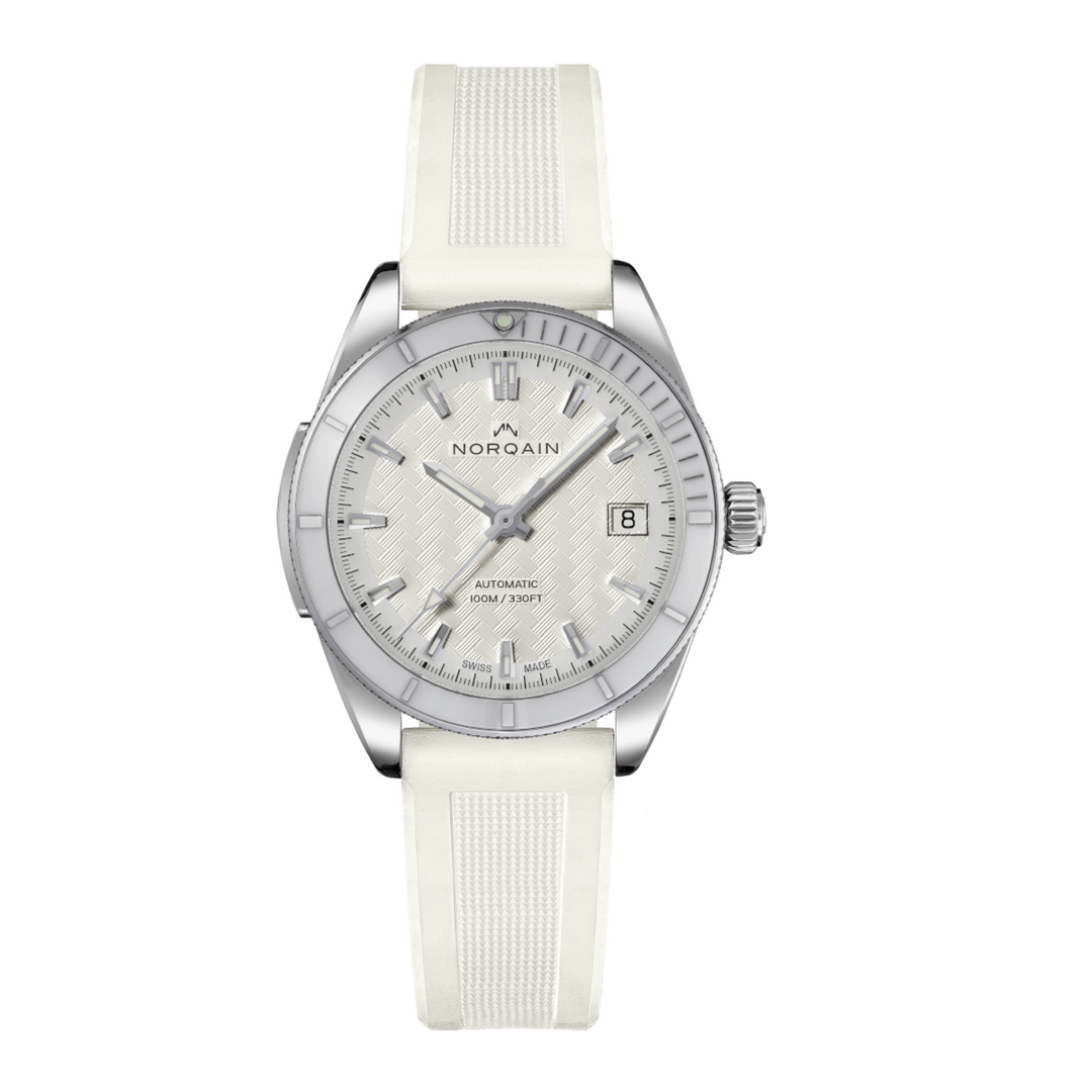 NORQAIN - Adventure - N1800.08S05.W01 – Automatikwerk – weiß - 37 mm - Damenuhr