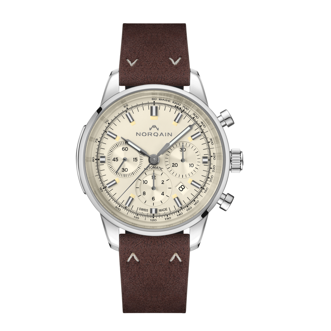 NORQAIN - Freedom Chrono - N2200.18S01.C01 – Automatikwerk – Beige - 43 mm - Herrenuhr